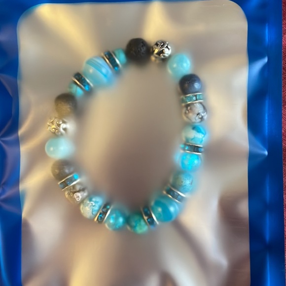 Beaded Stretch Bracelet - Picture 2 of 3